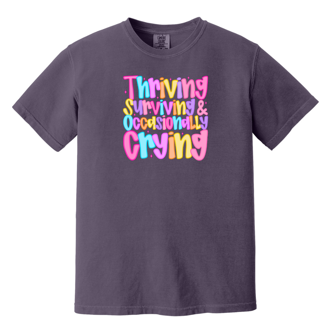 Thriving and Crying Tee