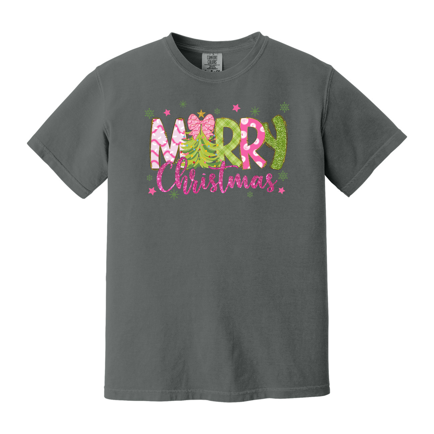 Glittery Christmas Tee