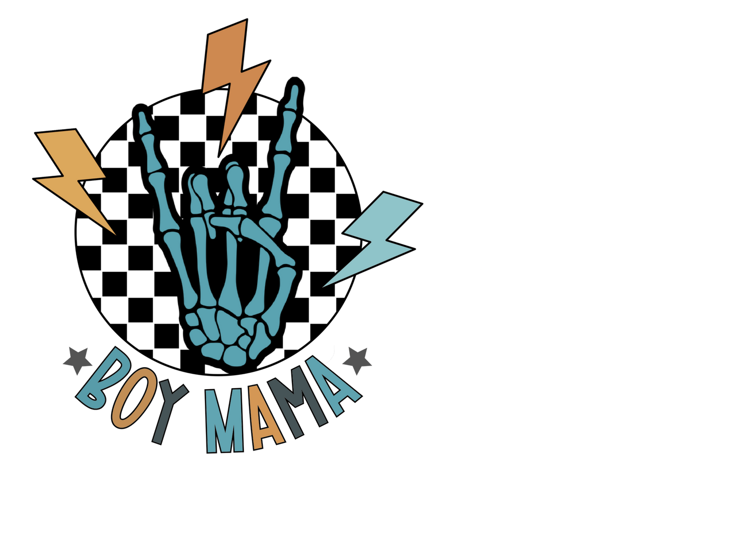 Boy Mama Rocker Tee