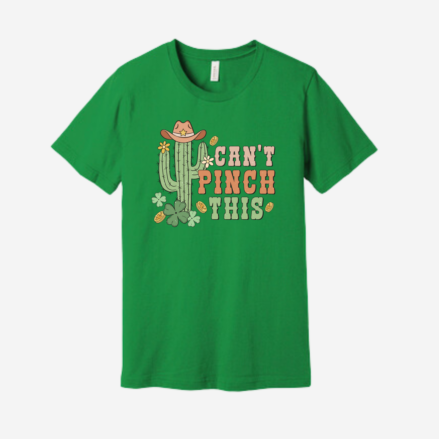 St. Patrick's Day Graphic T-shirt - "Can't Pinch This"