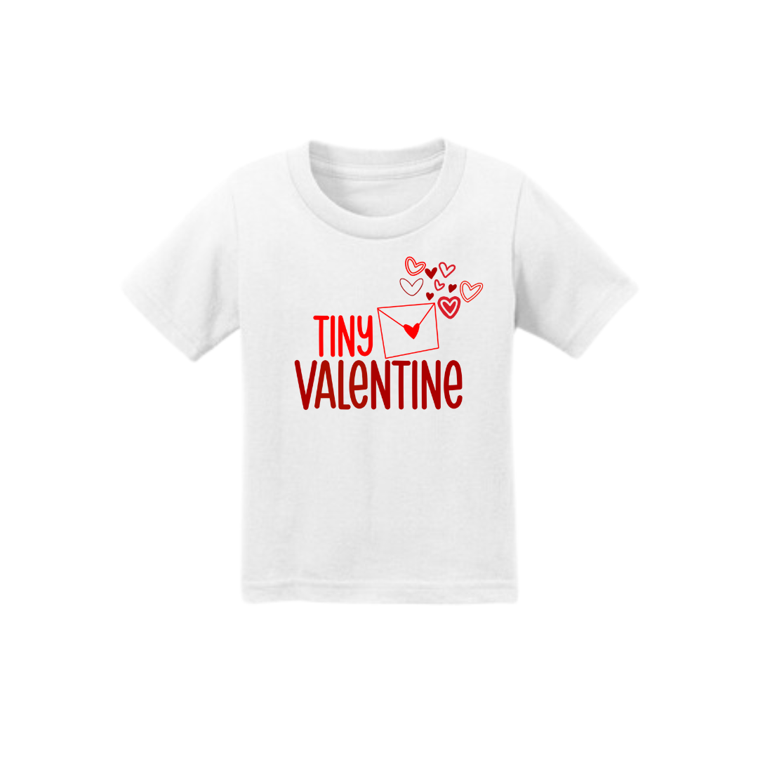 Valentines Graphic T-shirt - Tiny Valentine Hearts