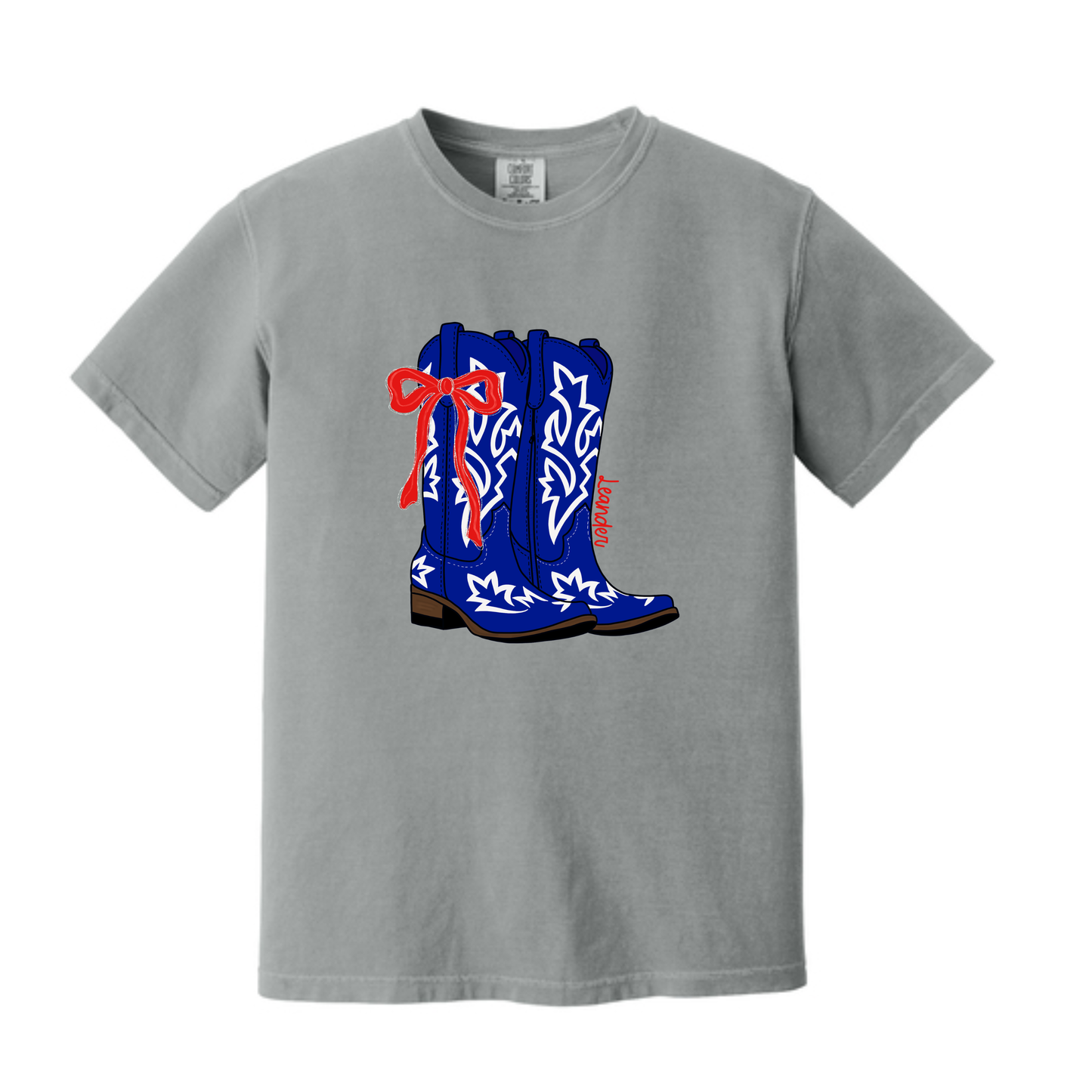 Blue Boot Tee