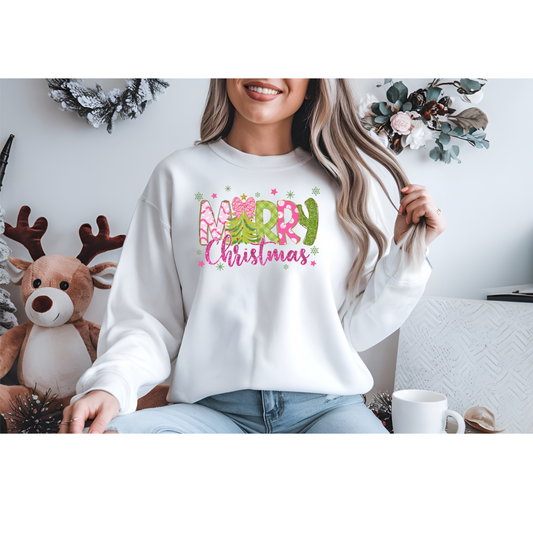 Glittery Christmas Crew