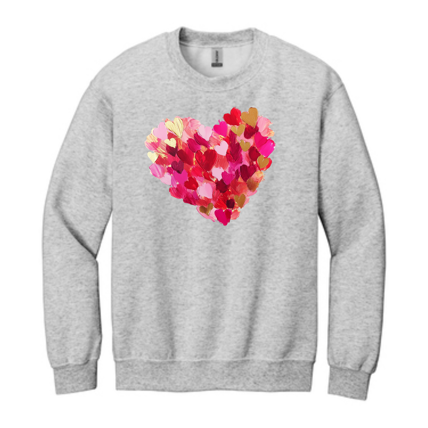 Brushed Heart Crew