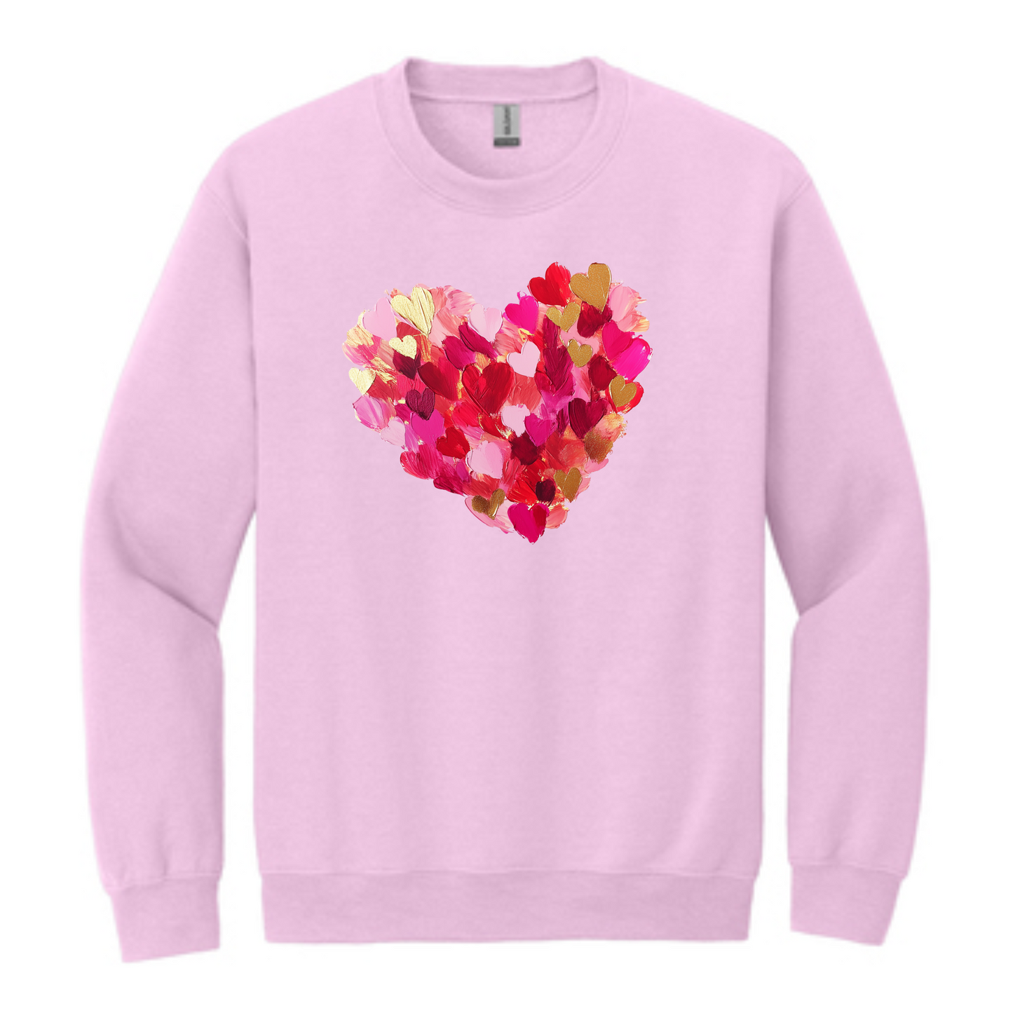 Brushed Heart Crew