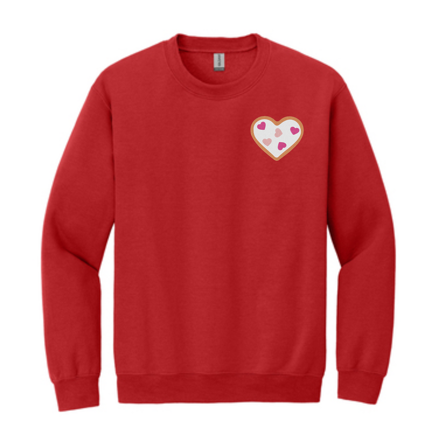 Embroidered Heart Cookie Crew