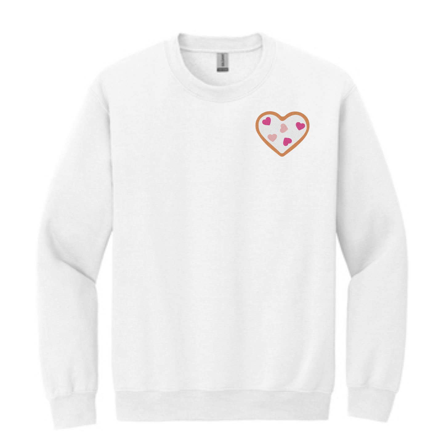 Embroidered Heart Cookie Crew