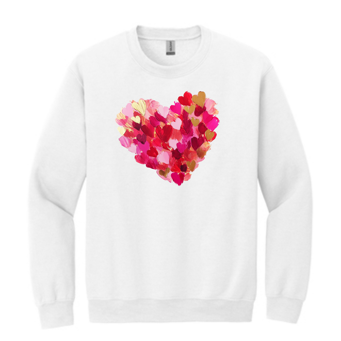 Brushed Heart Crew
