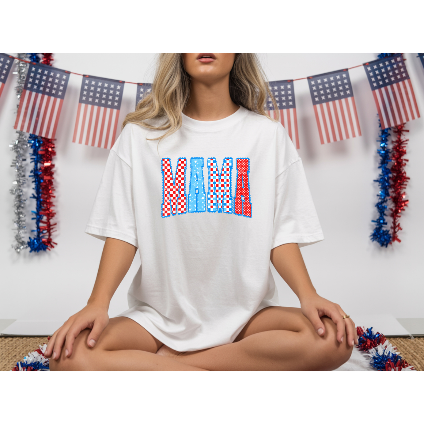 Patriotic Mama Tee