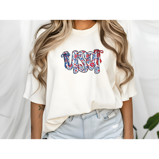 USA Bow Tee