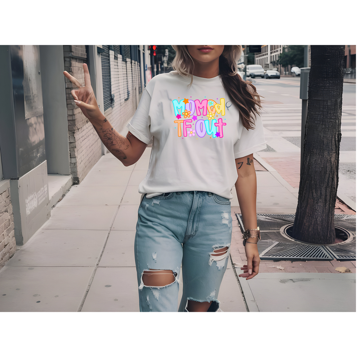 Mommed TF Out Tee