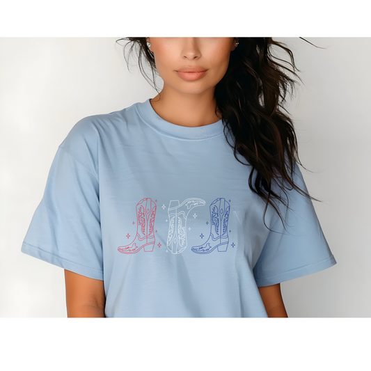 Boots and Stars Tee