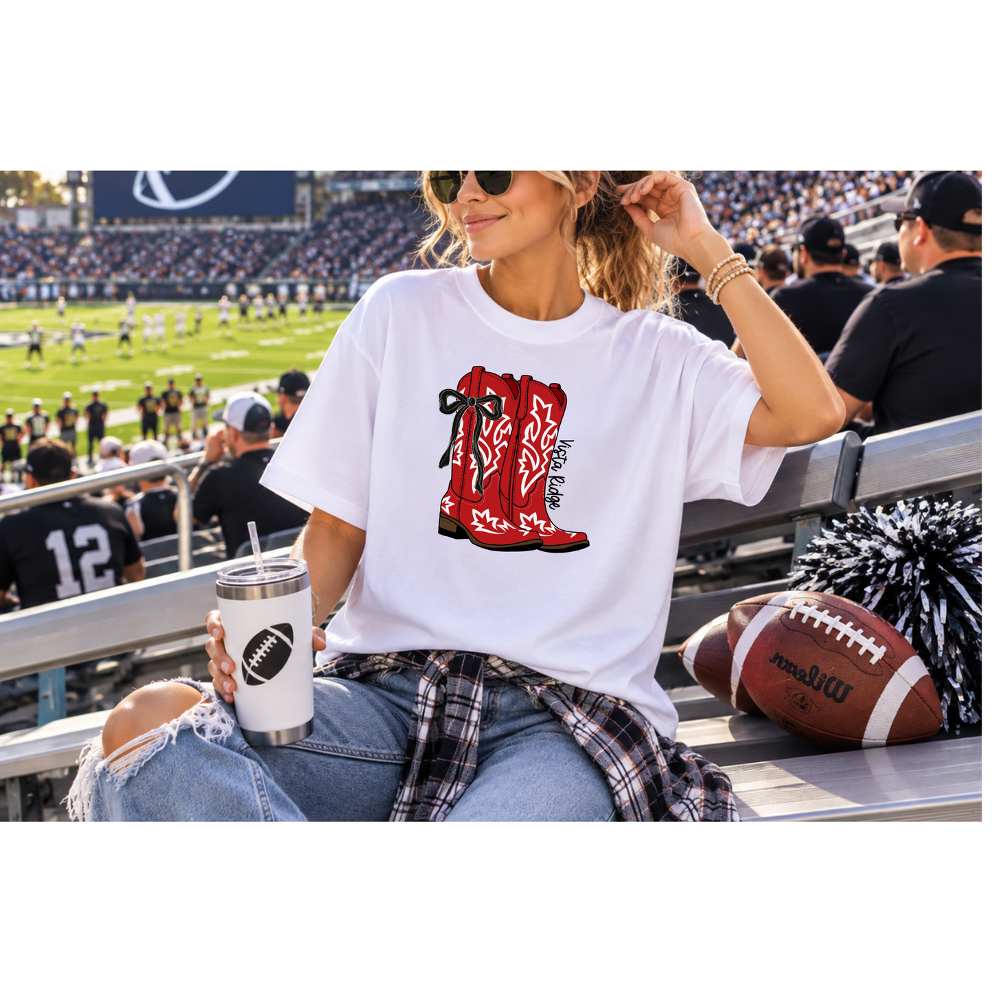 Red Boot Tee
