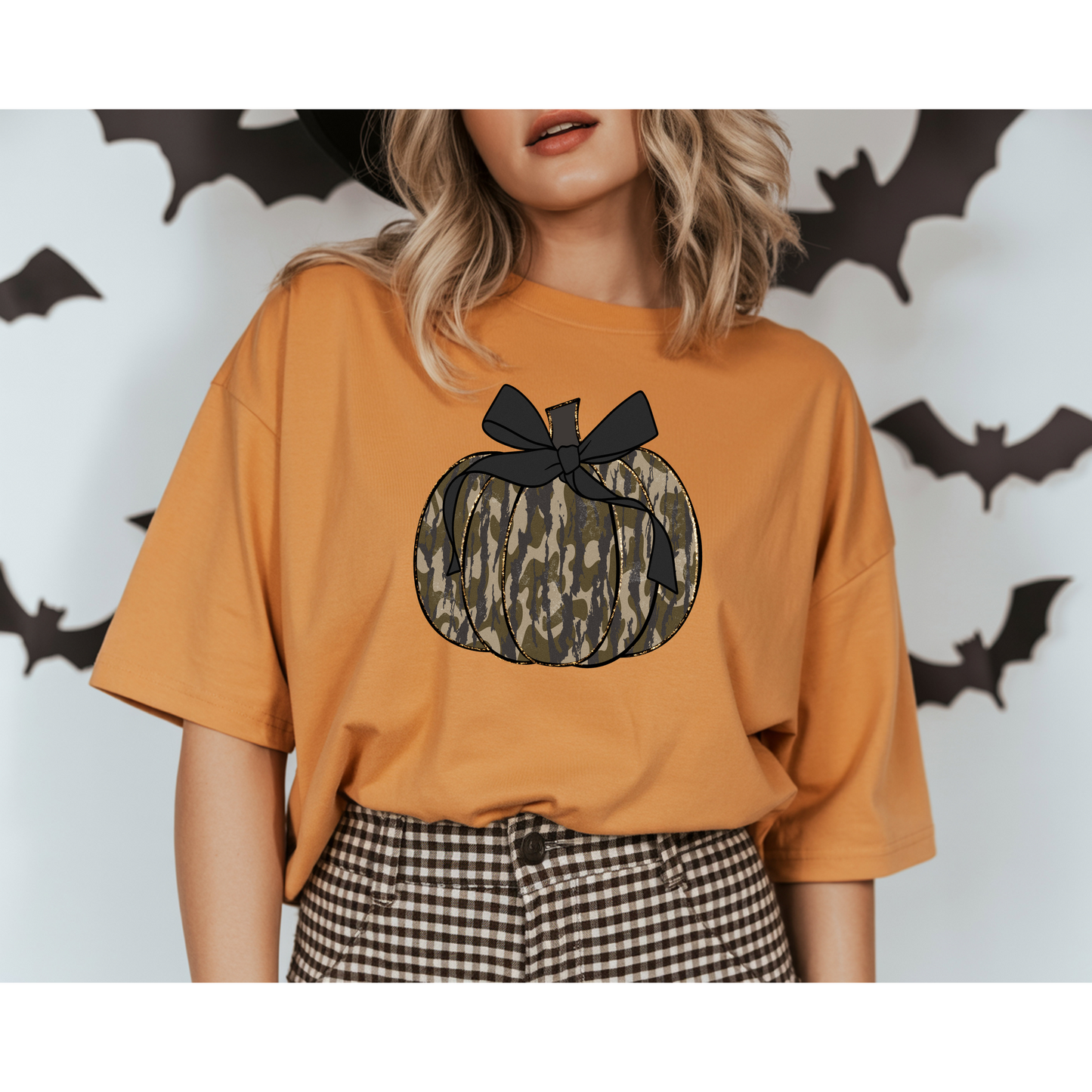Camo Pumpkin Tee
