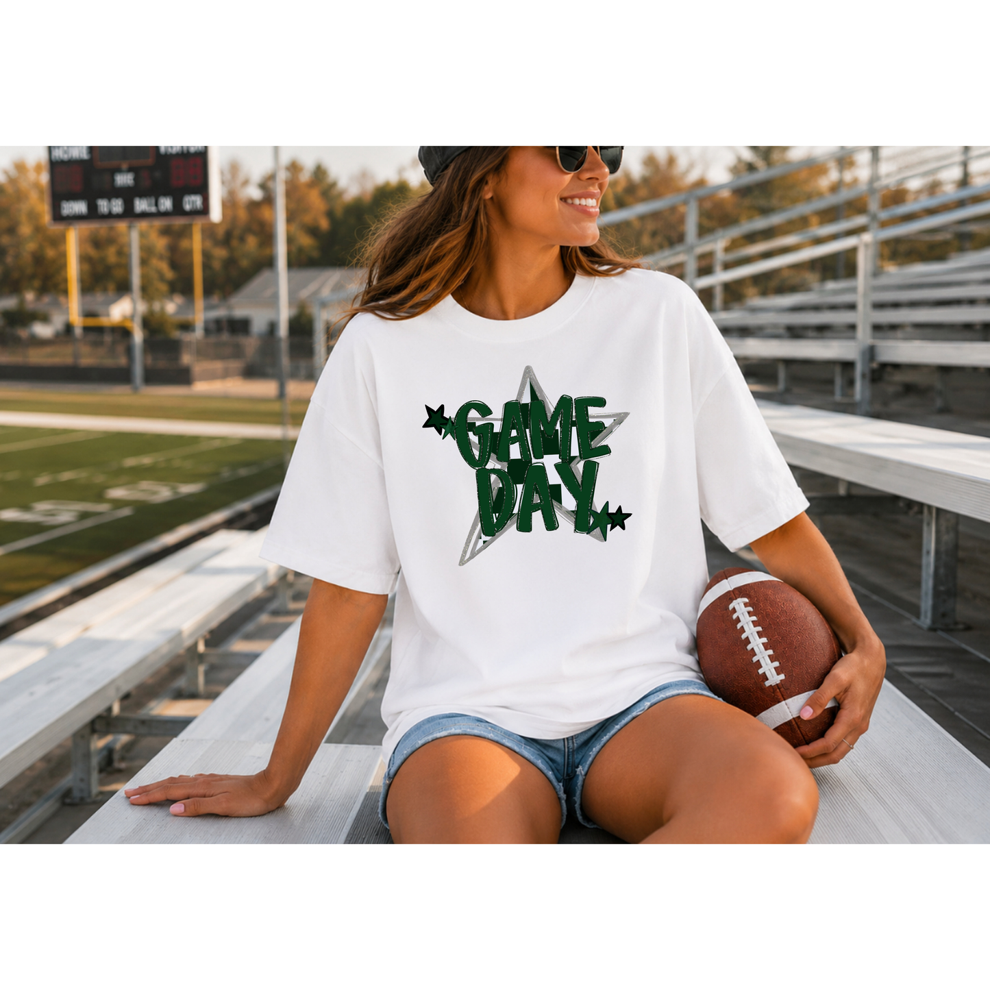 Game Day - Green Tee