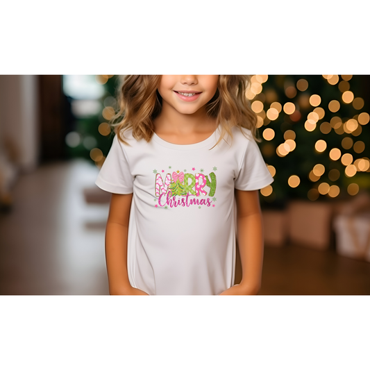 Glittery Christmas Tee