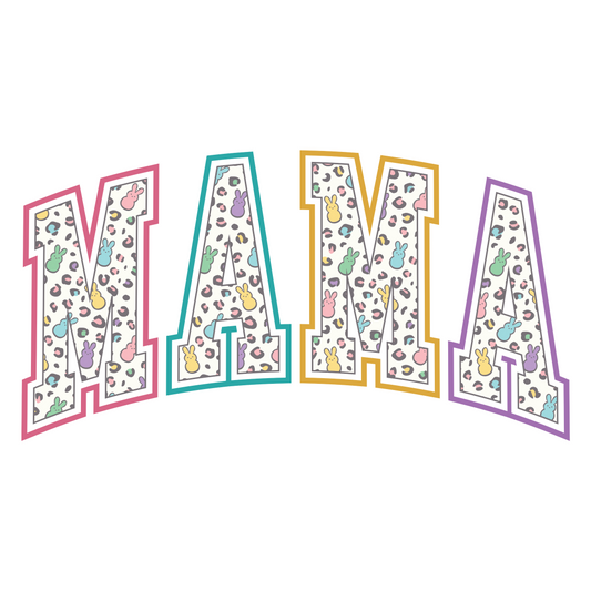 Easter Graphic T-shirt Collection - Mama Leopard Peeps