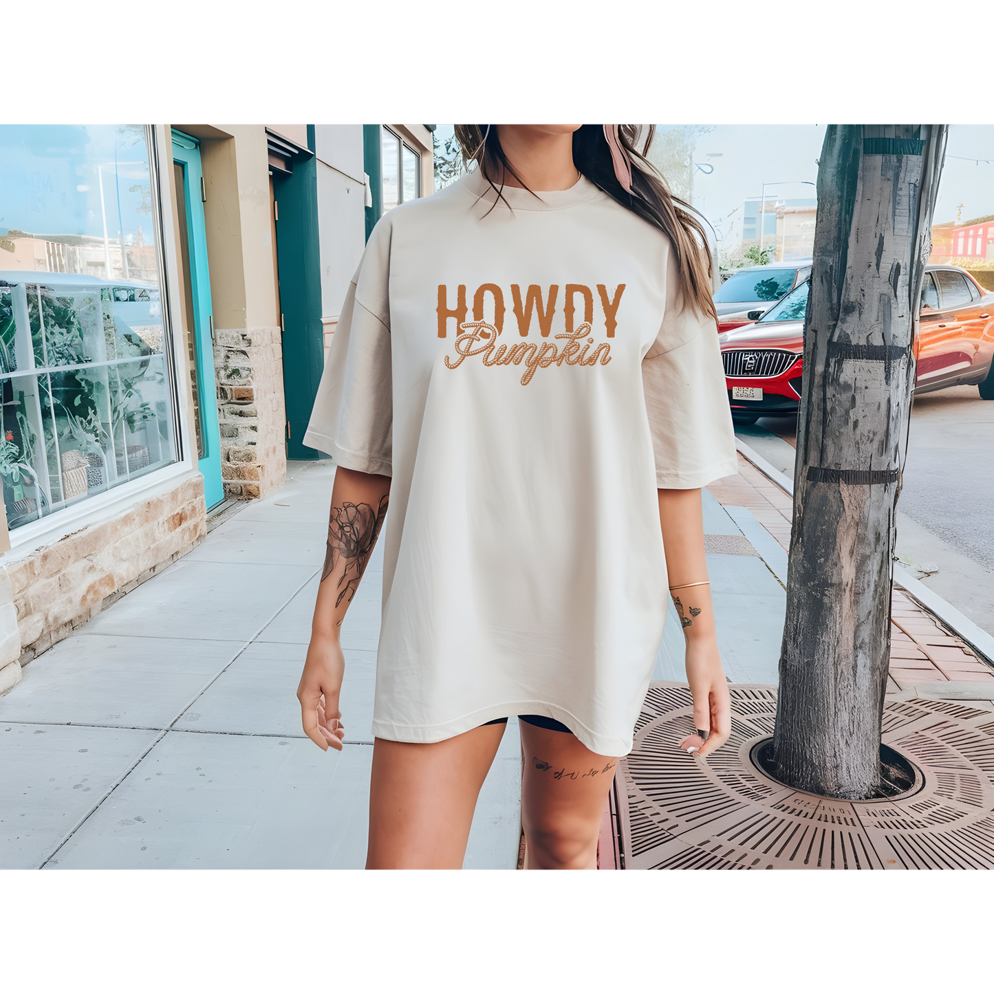 Howdy Pumpkin Tee