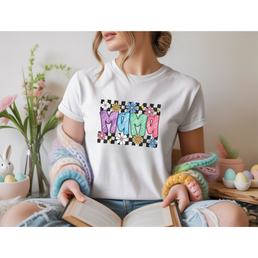 Coloring Page Mama Tee