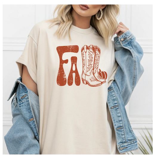 Cowboy Fall Tee