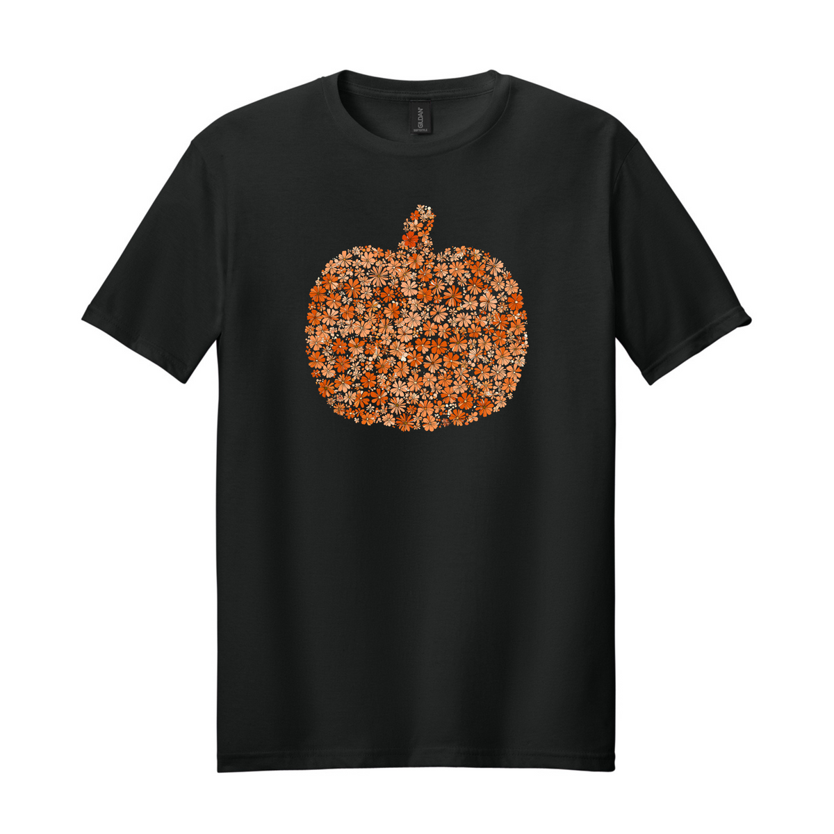 Floral Pumpkin Tee