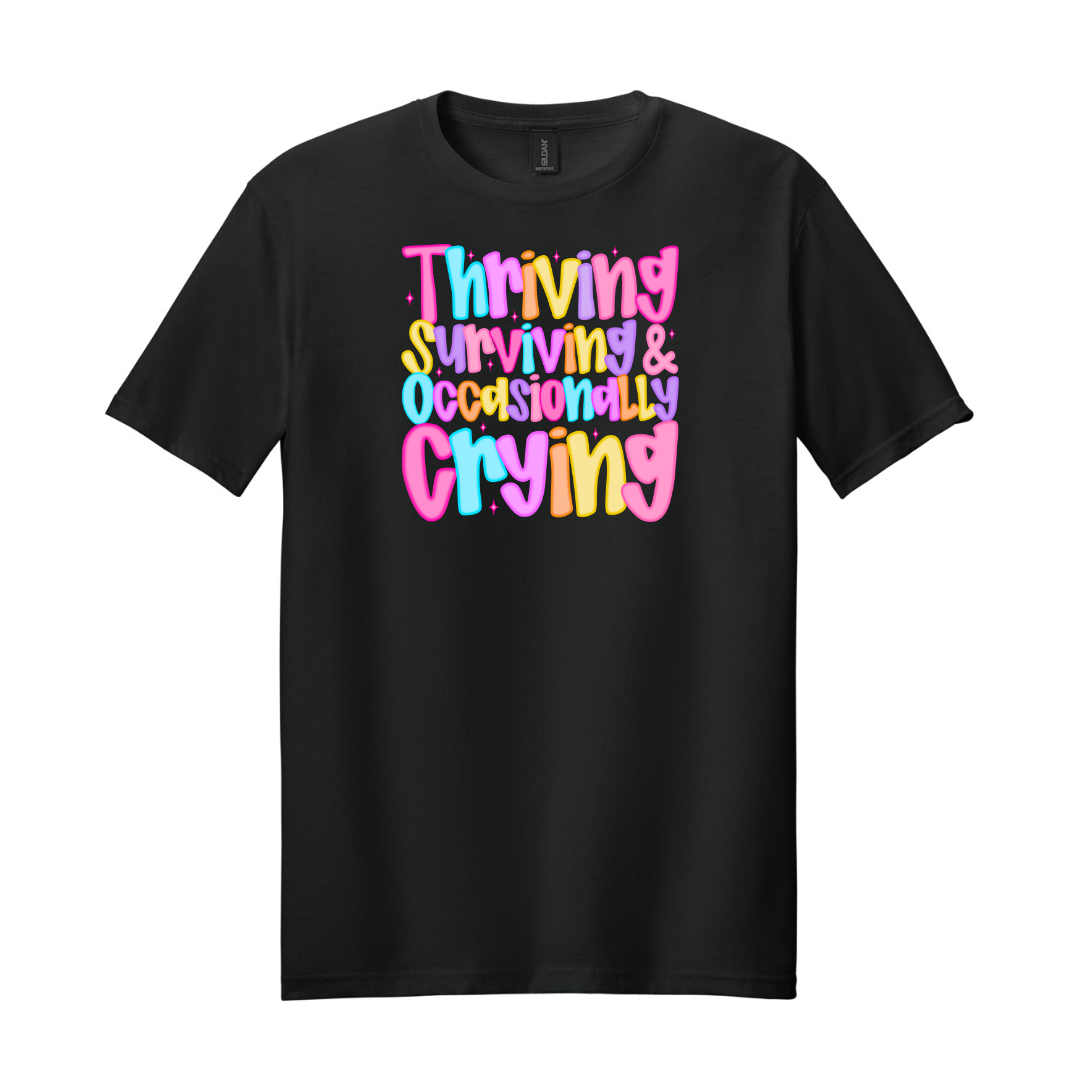 Thriving and Crying Tee