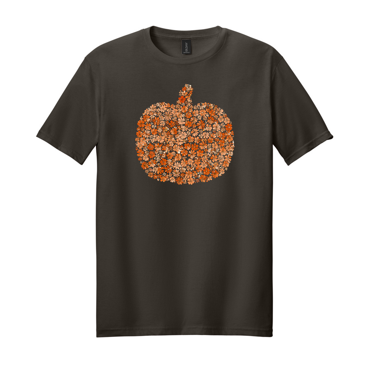 Floral Pumpkin Tee