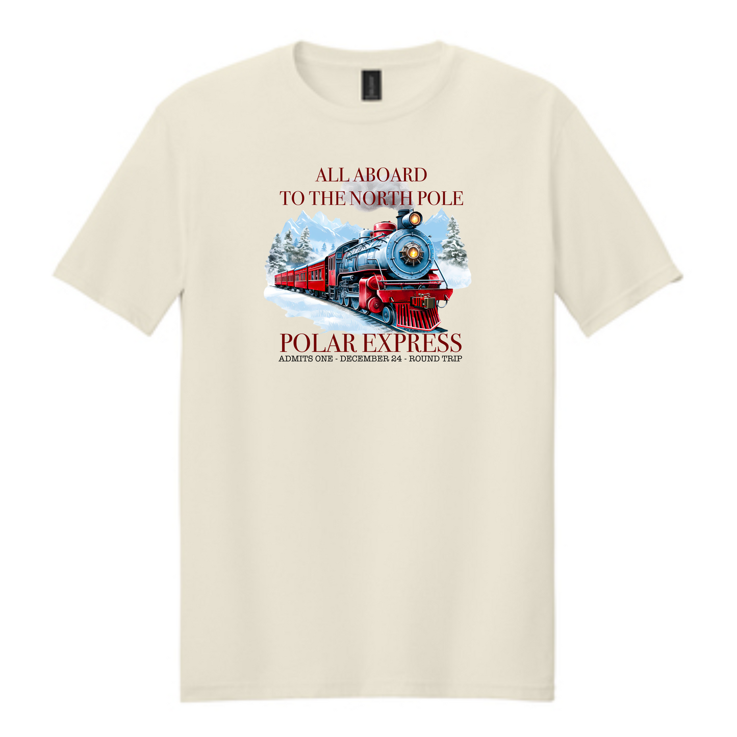 North Pole Train Tee