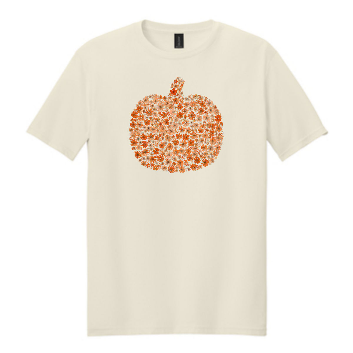 Floral Pumpkin Tee