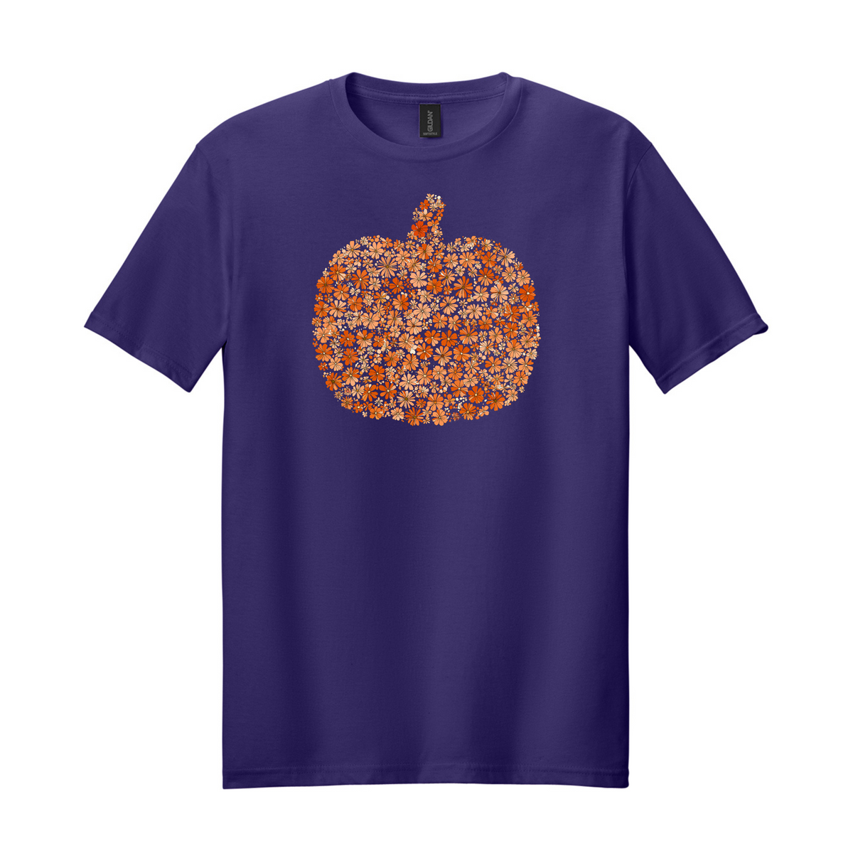 Floral Pumpkin Tee