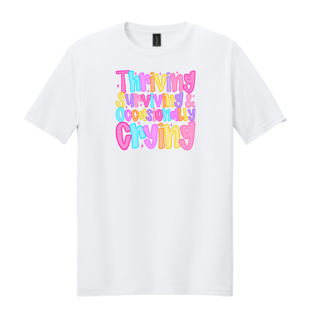 Thriving and Crying Tee