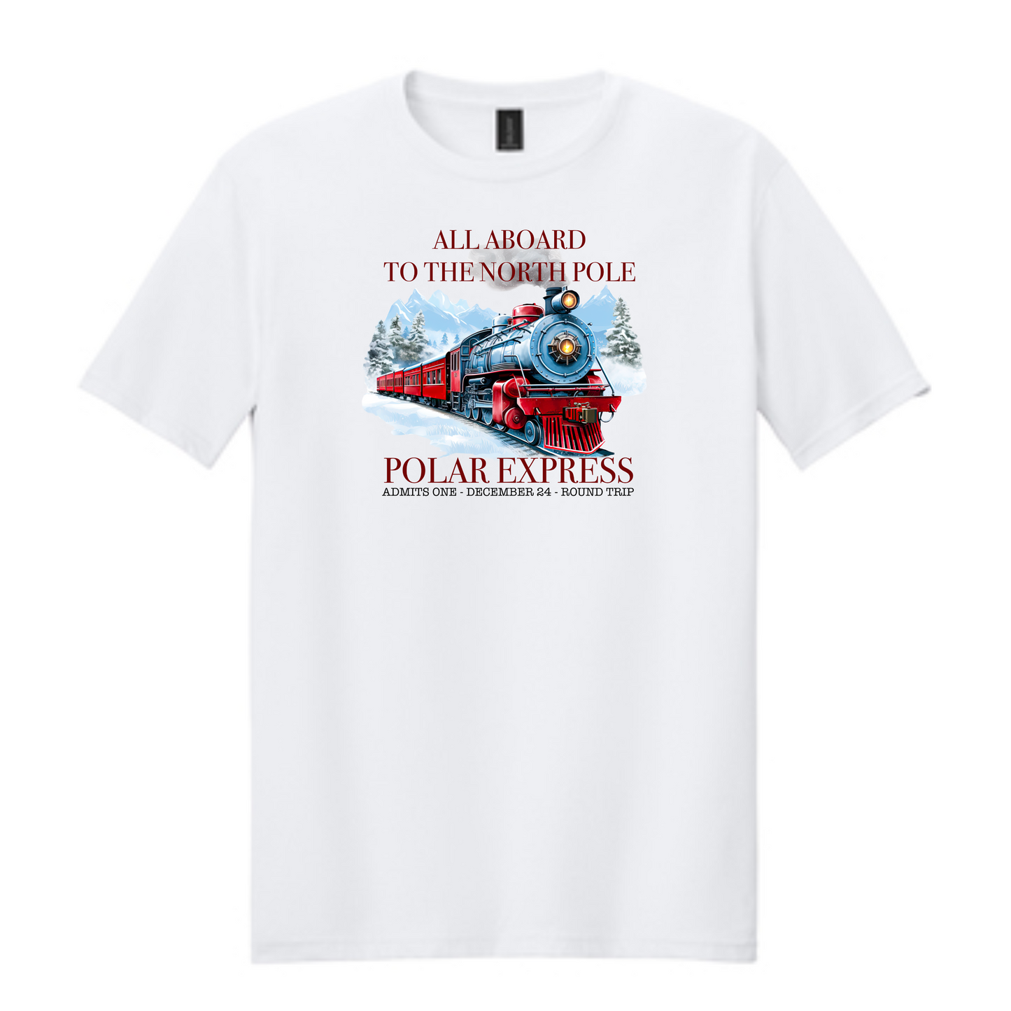 North Pole Train Tee