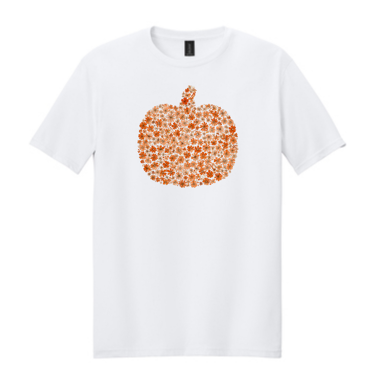Floral Pumpkin Tee