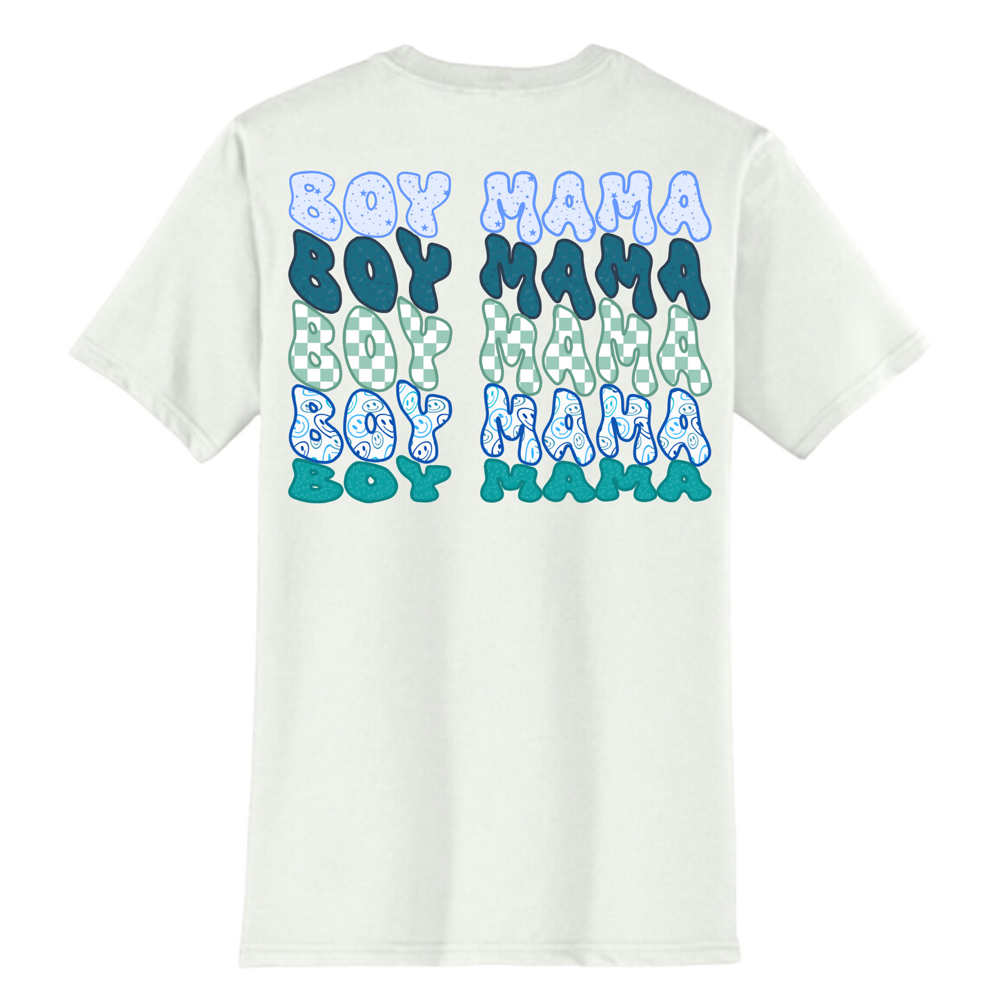 Mama Graphic T-shirt Collection - Boy Mama Groovy