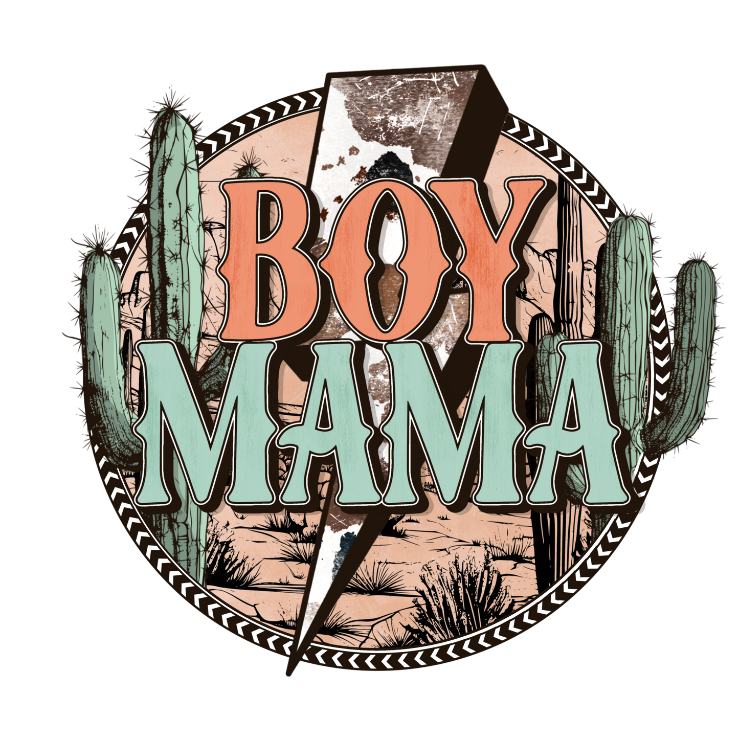 Mama Graphic T-shirt Collection - Boy Mama Western