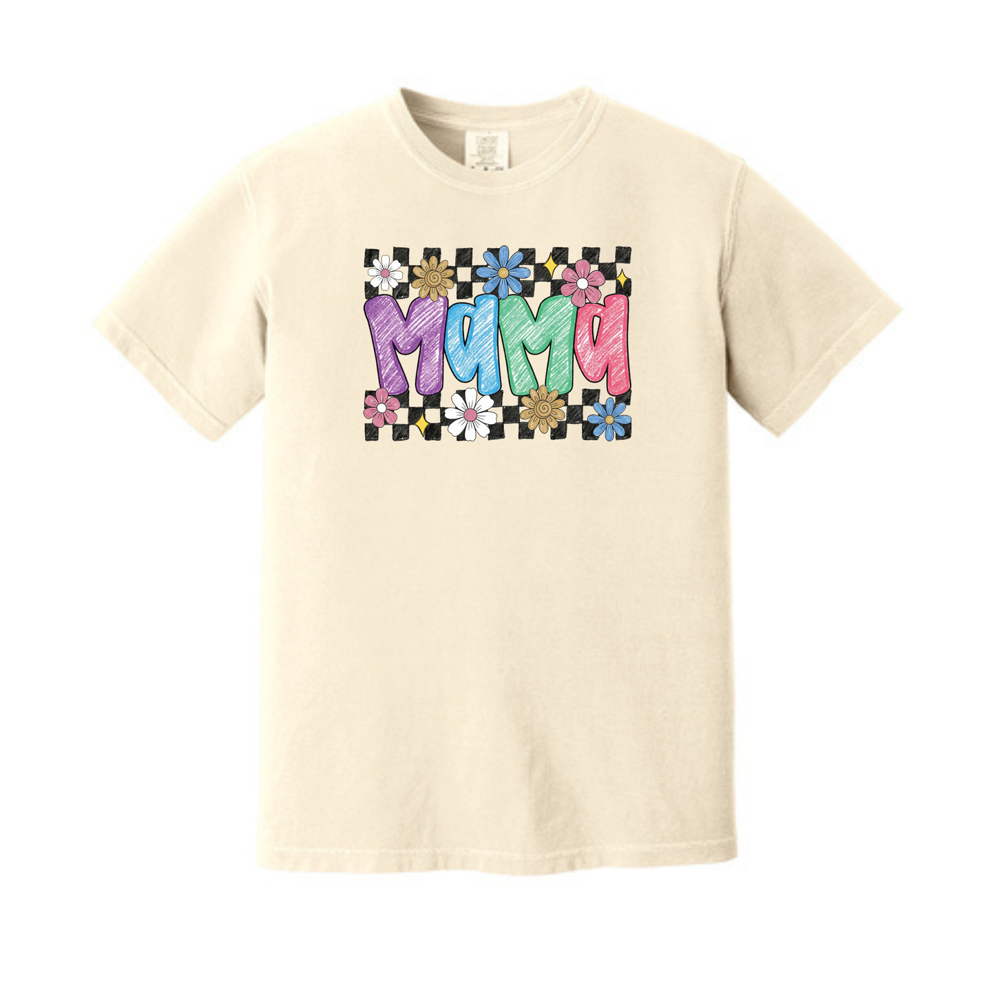Coloring Page Mama Tee