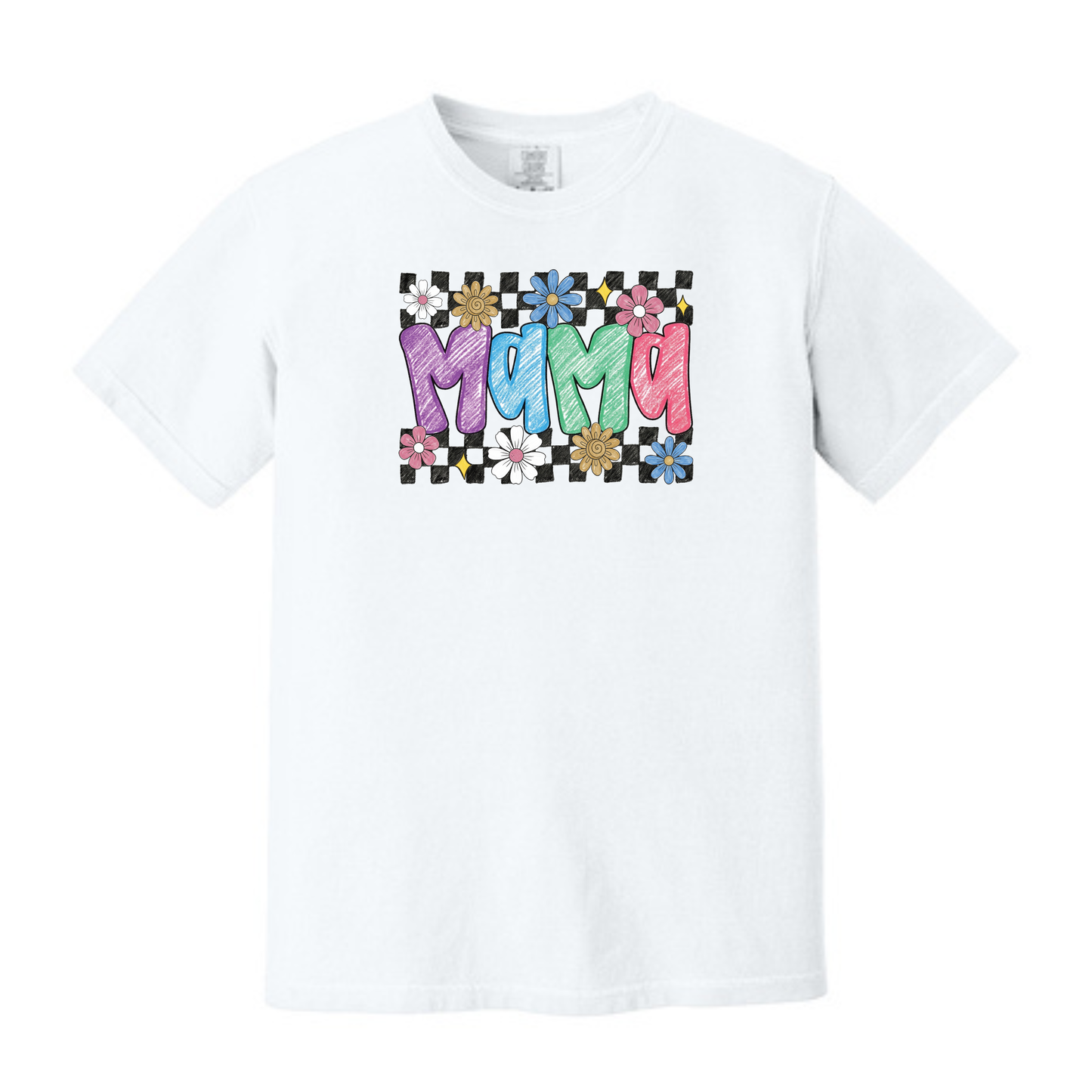 Coloring Page Mama Tee