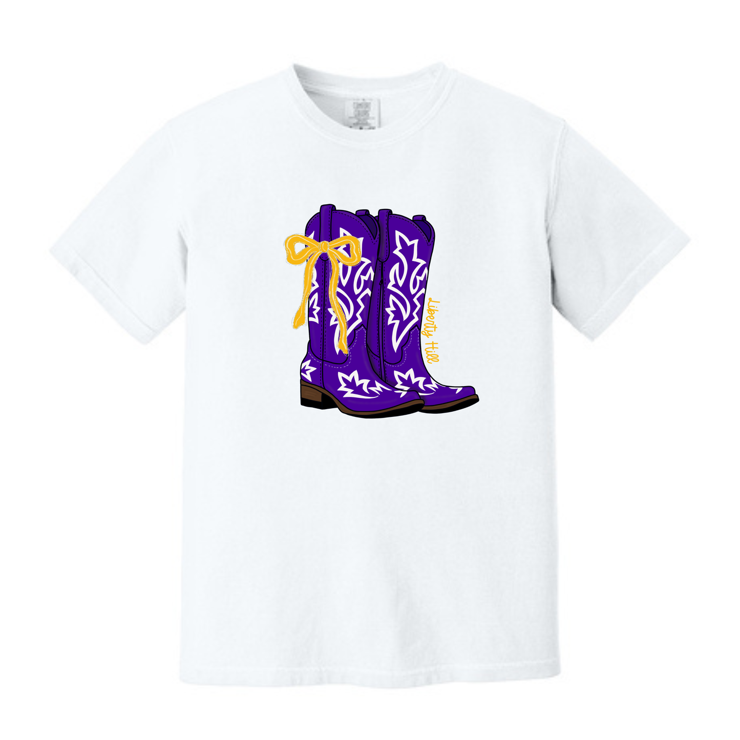 Purple Boot Tee