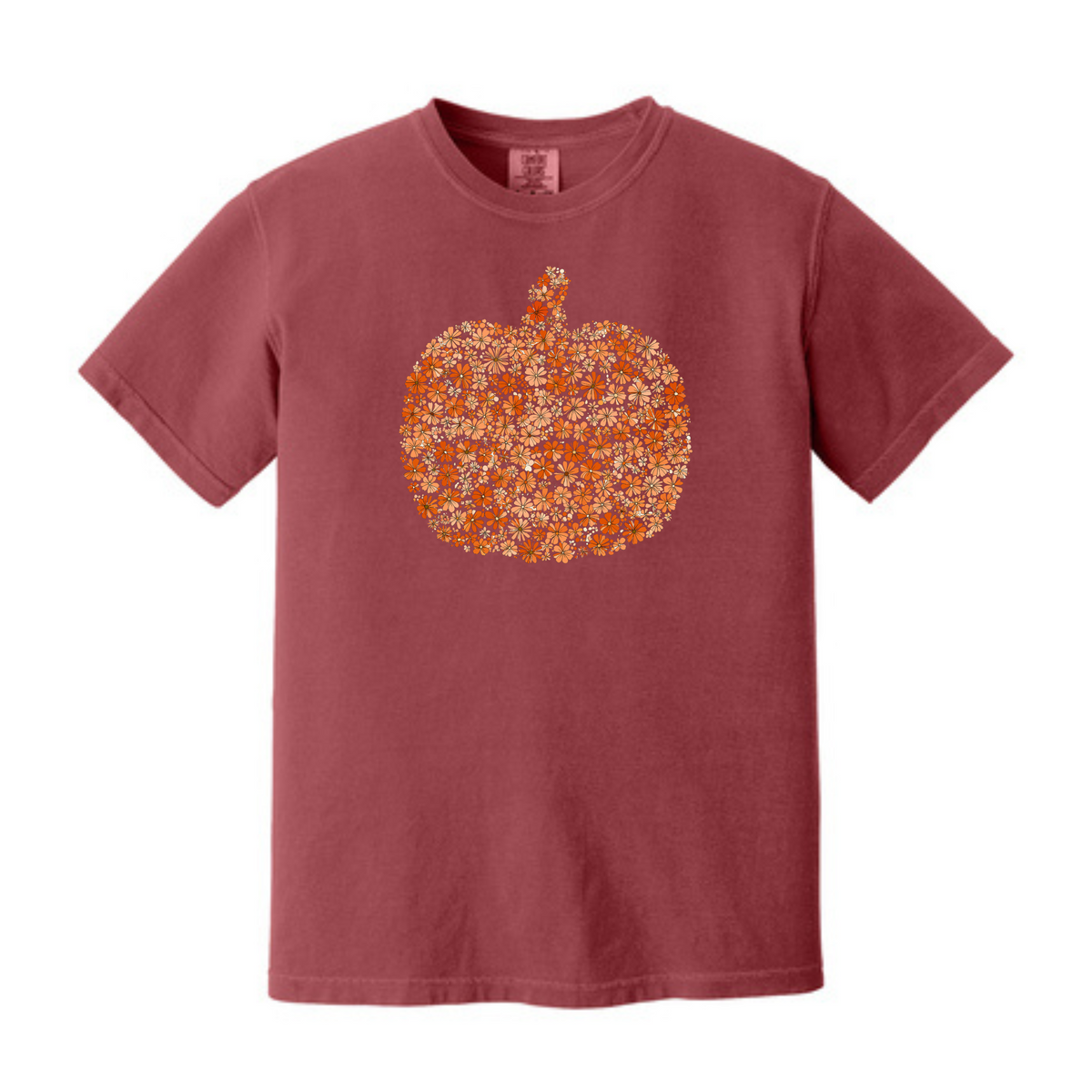 Floral Pumpkin Tee