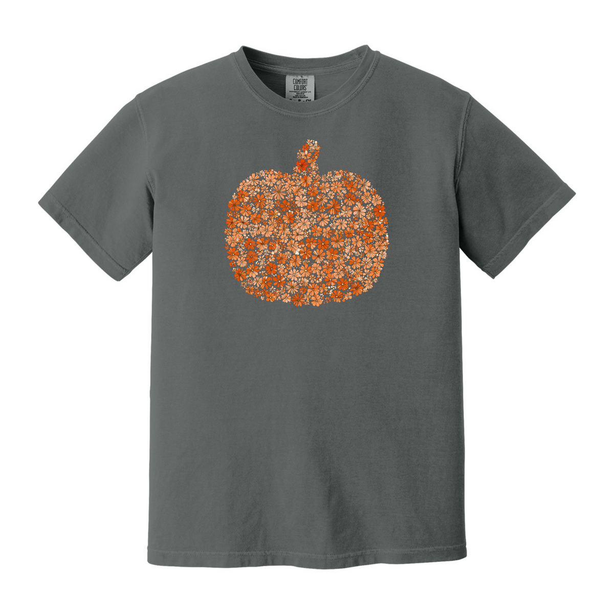 Floral Pumpkin Tee