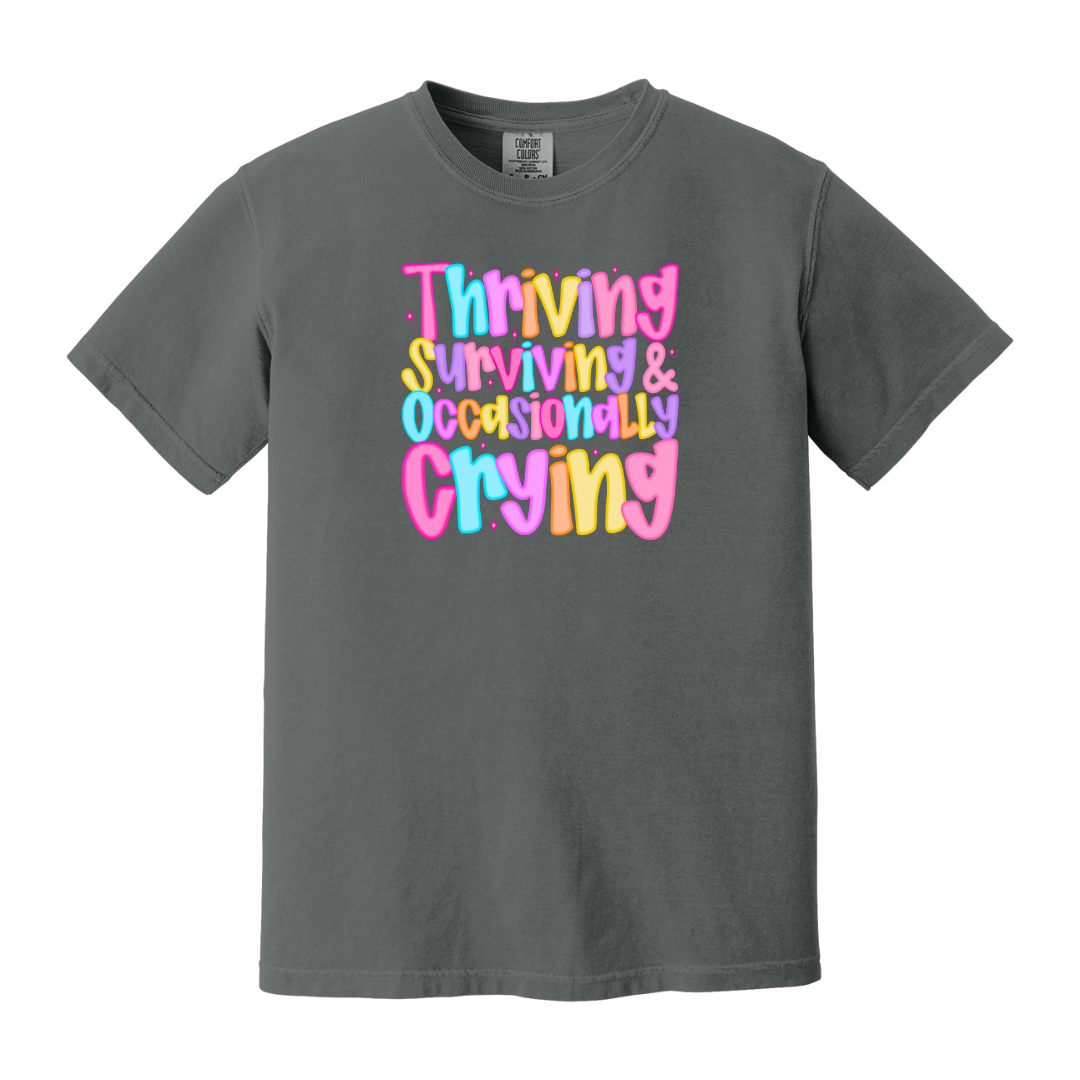 Thriving and Crying Tee