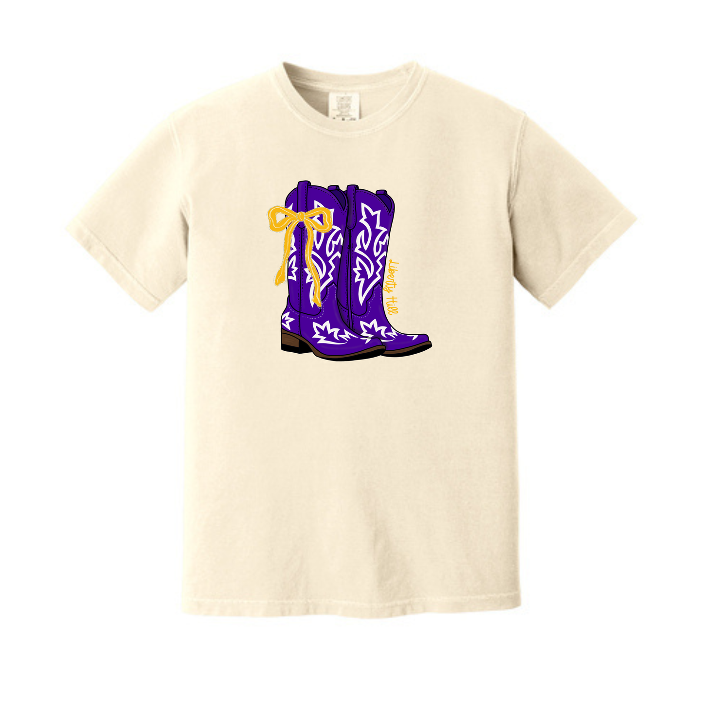 Purple Boot Tee