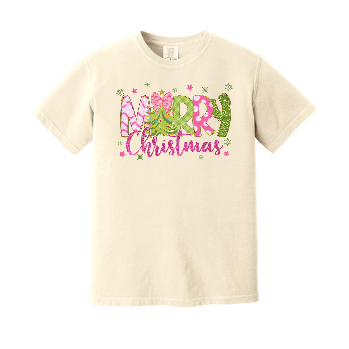 Glittery Christmas Tee
