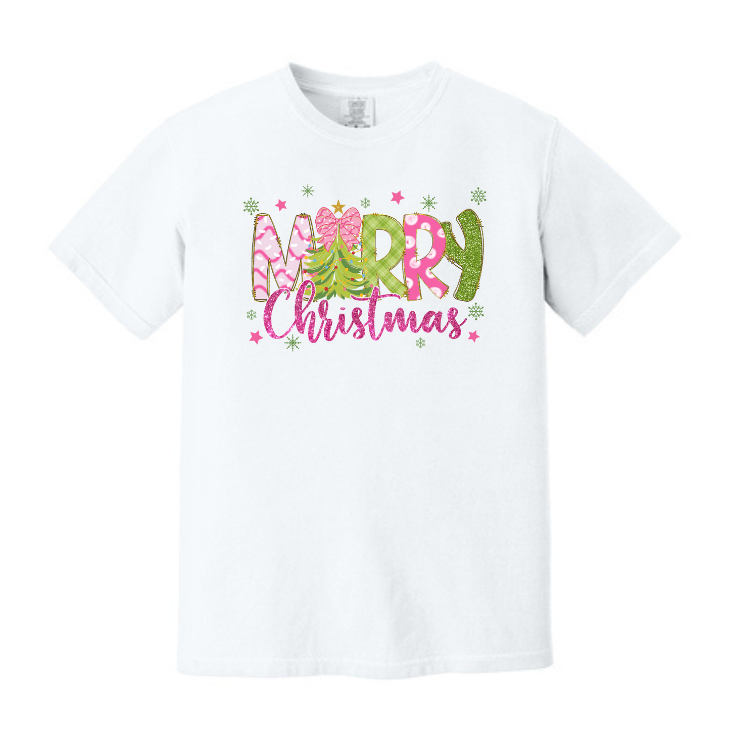 Glittery Christmas Tee