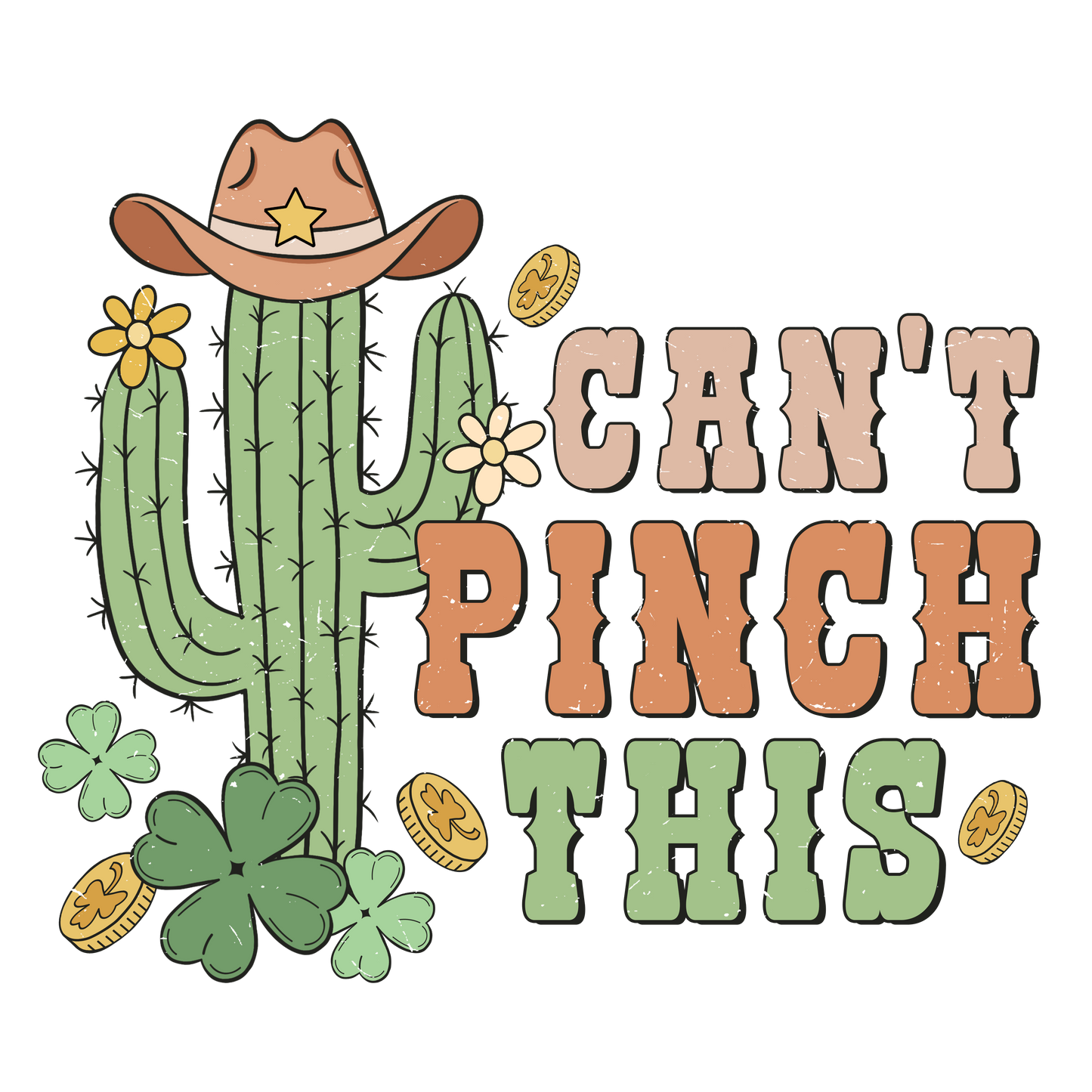 St. Patrick's Day Graphic T-shirt - "Can't Pinch This"