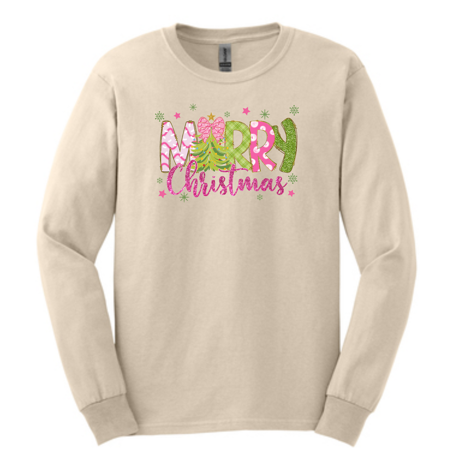 Glittery Christmas Tee