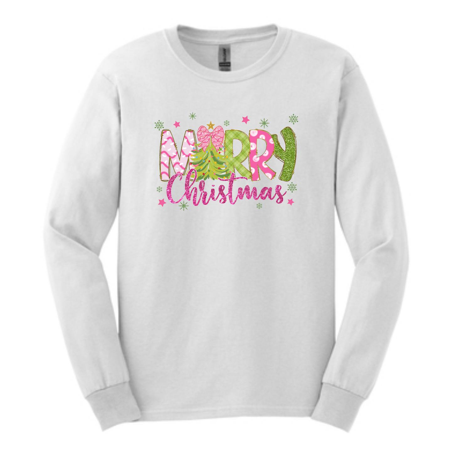 Glittery Christmas Tee