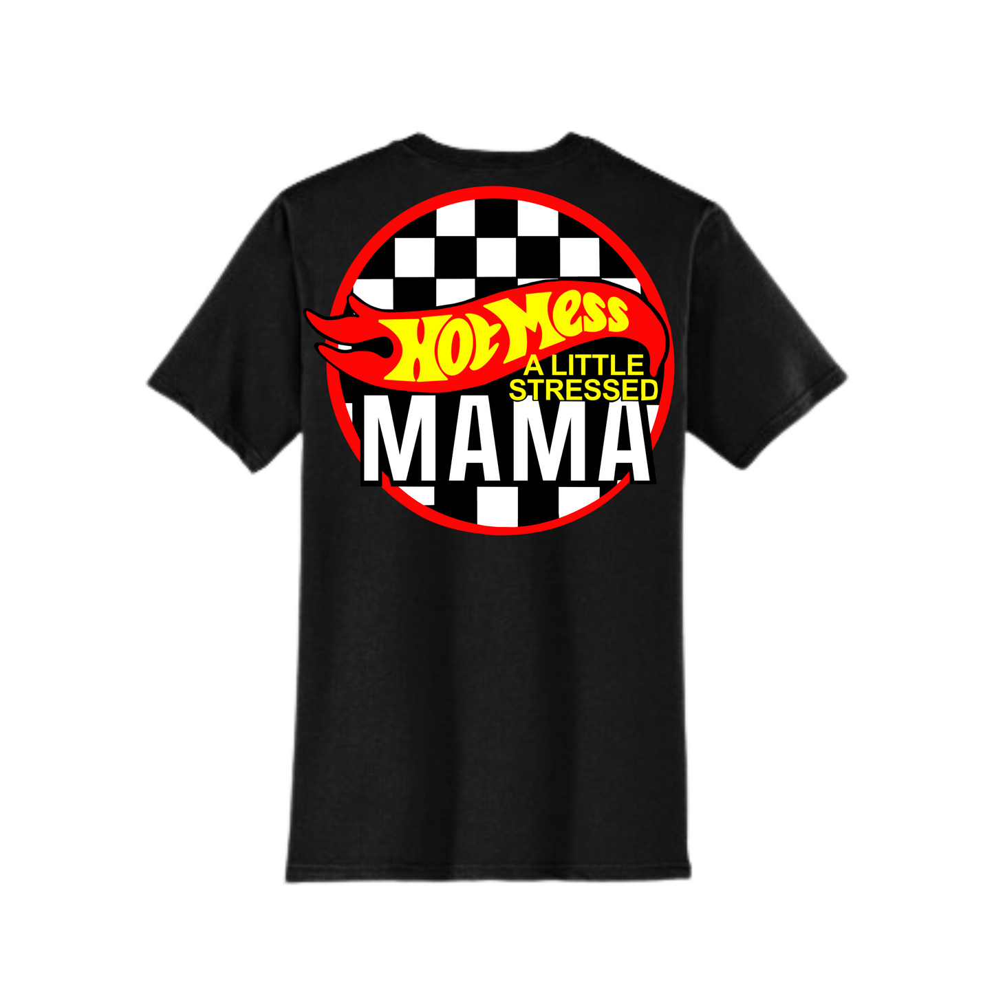 Mama Graphic T-shirt Collection - Hot Mess Mama