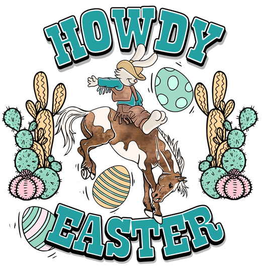 Easter Graphic Mini T-shirt Collection - Howdy Easter