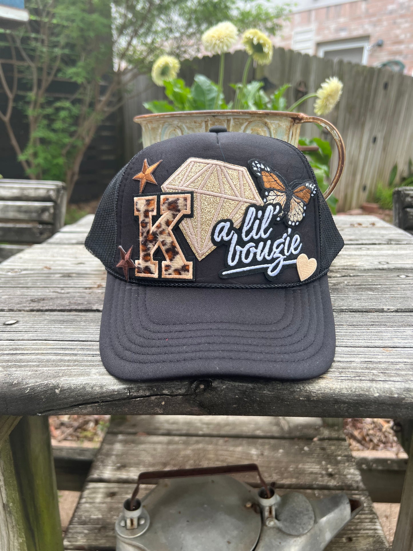 Custom Trucker Hat with Patches